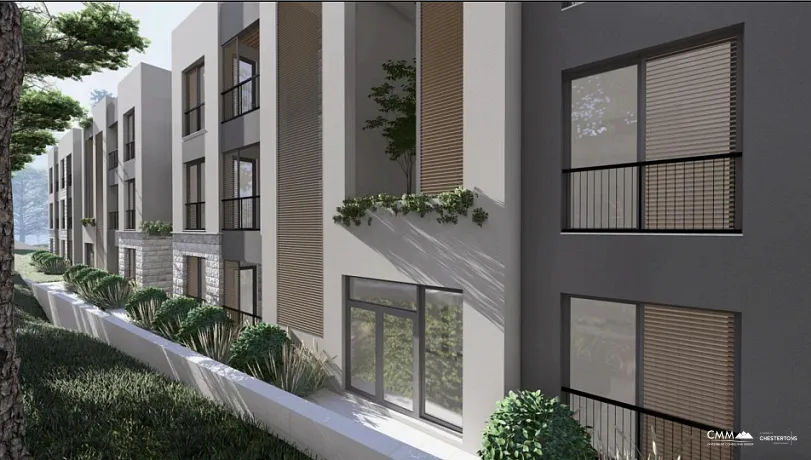 Kavač’ta havuzlu komplekste daireler